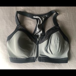 Wacoal - 30D zip front high impact sports bra